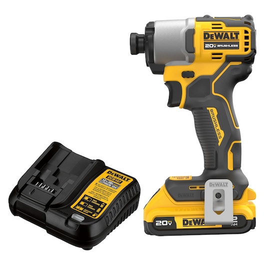 20V MAX Brushless Impact Driver kit with 2.0 Ah battery 