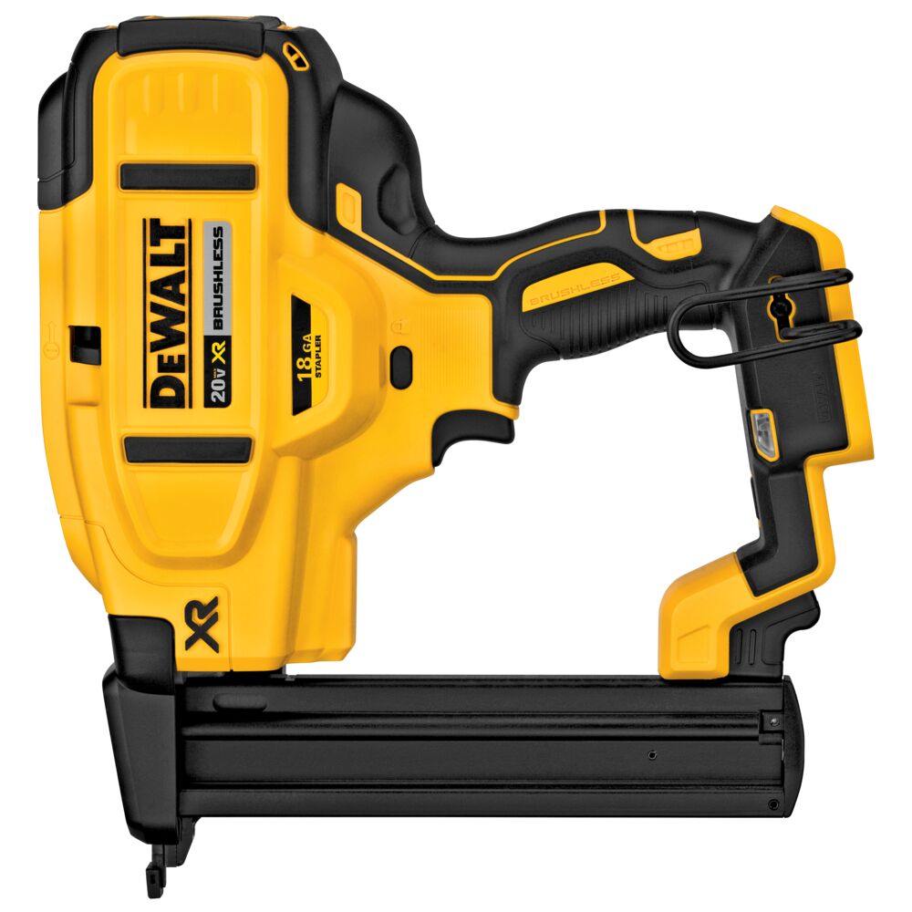 Profile of a  XR 18 GA Cordless Narrow Crown Stapler