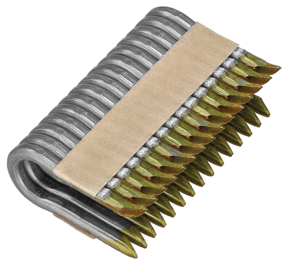 profile of Galvanized Barbed Fencing Staples.