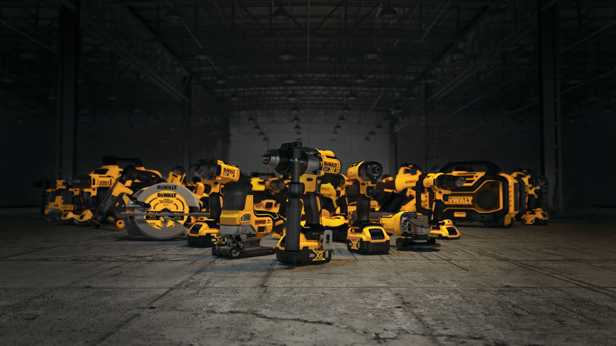 Group image of 20V DEWALT power tools