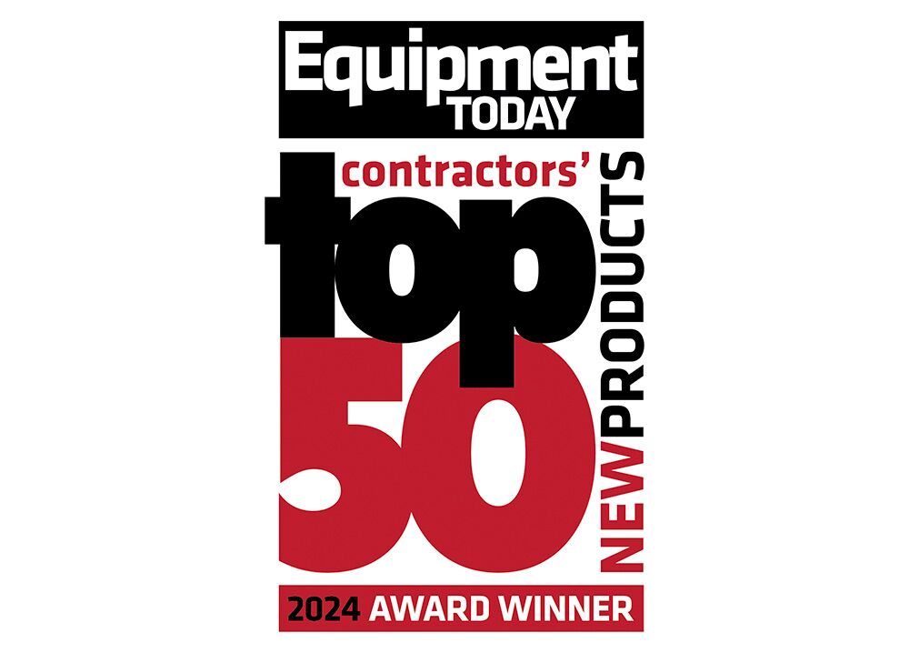 Image of the Equipment Today Contractors Top 50 New Products 2024 Award Winner logo