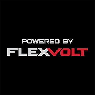Powered By Flexvolt batteries