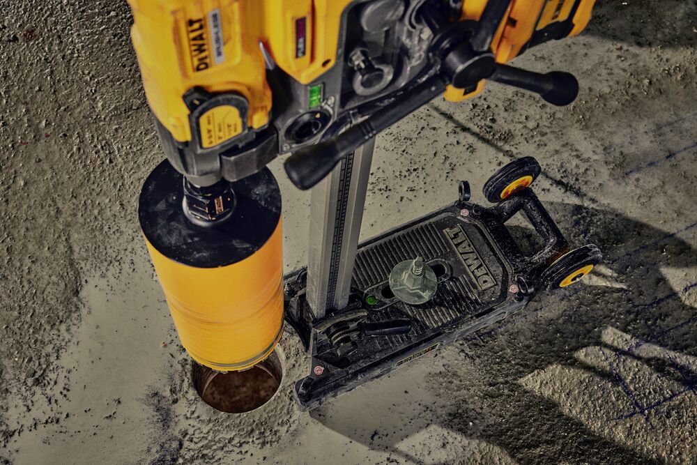 Hole from core drill