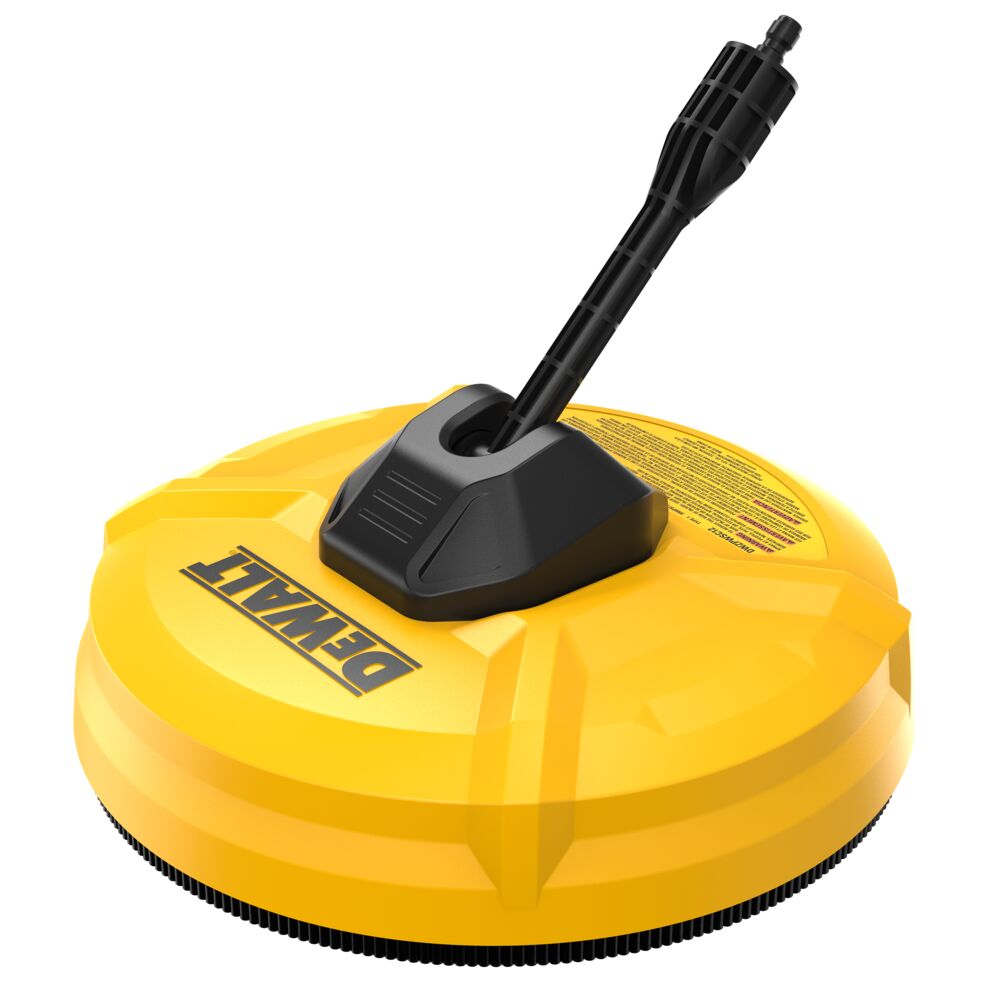FRONT ANGLE OF DEWALT 12 IN SURFACE CLEANER