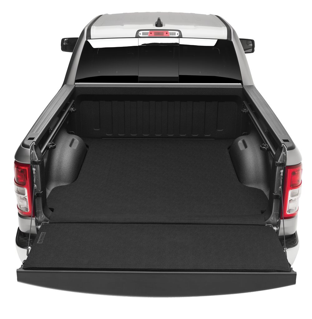 Impact Mats lined in back of a truck.