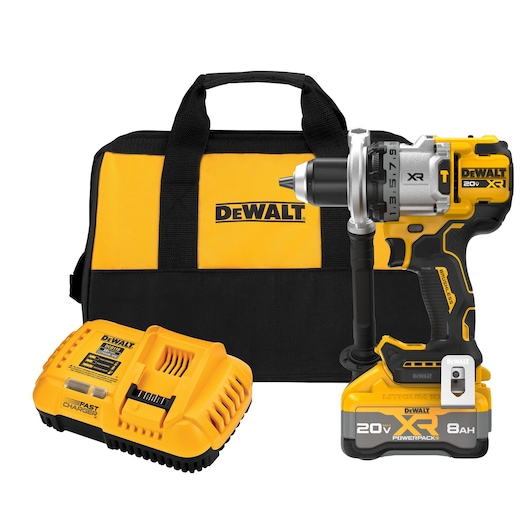 20V MAX* XR® Brushless Cordless 1/2 in. Hammer Drill Kit with XR POWERPACK™ Battery