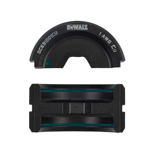 DEWALT 1 Copper U-Die Set on white background