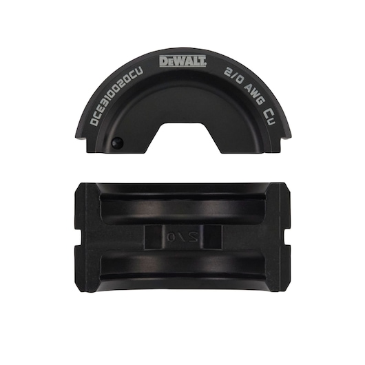 DEWALT 2 Copper U-Die Set on white background 
