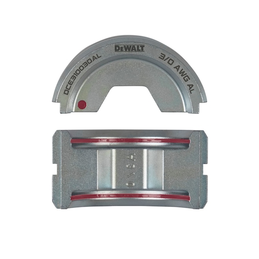 DEWALT 3/0 Aluminum U-Die Set on white background
