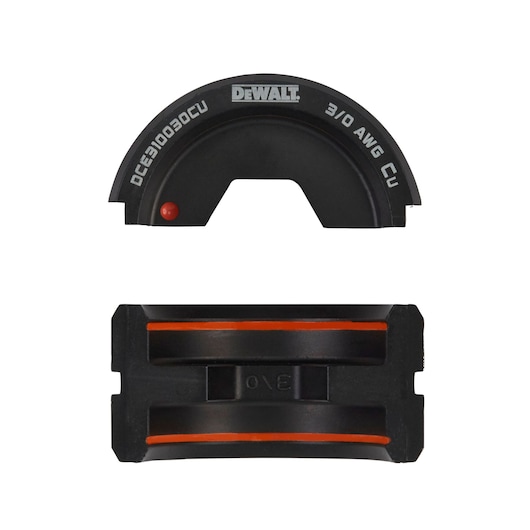 DEWALT 3/0 Copper U-Die Set on white background