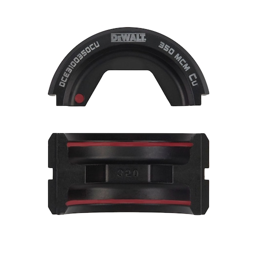 DEWALT 350 MCM Copper U-Die Set on white background