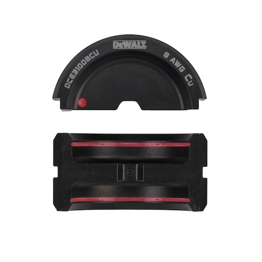 DEWALT  8 Copper U-Die Set on white background