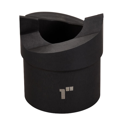 DEWALT 1  inch Punch showing the size on the back