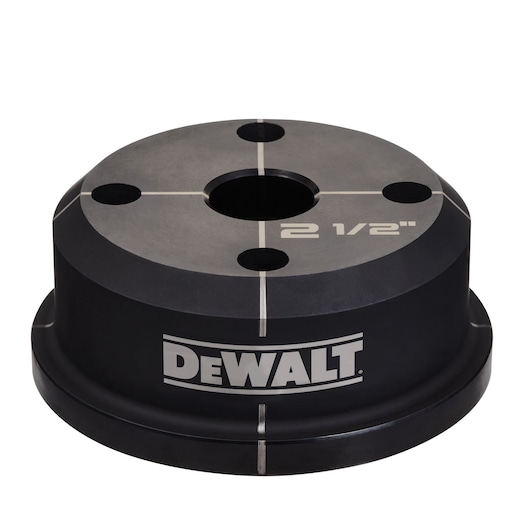 DEWALT 2 ½” Die shown from the front