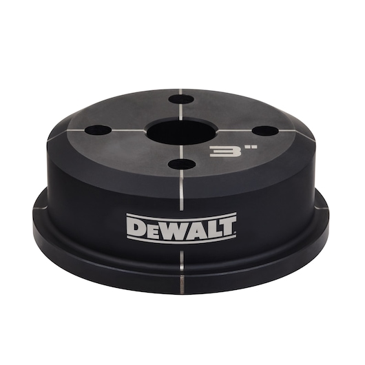 DEWALT 3” Die shown from the front