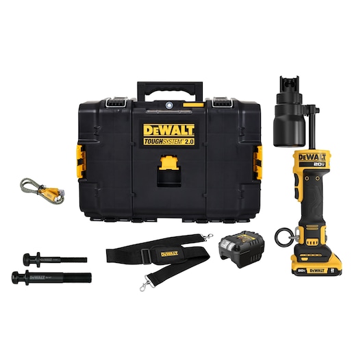 20V Max Knockout Tool Kit on white background