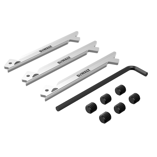 DEWALT Deburring Tool Replacement Blade on white bacground.