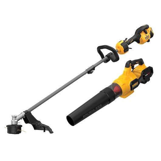 60V MAX* 17 in. Brushless Cordless Attachment Capable String Trimmer and Handheld Axial Blower Combo Kit