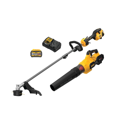 60V MAX* 17 in. Brushless Cordless Attachment Capable String Trimmer and Handheld Axial Blower Combo Kit