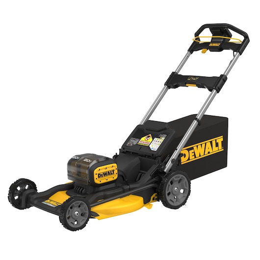 DEWALT 2X20V MAX* PUSH MOWER FRONT 3/4 ANGLE