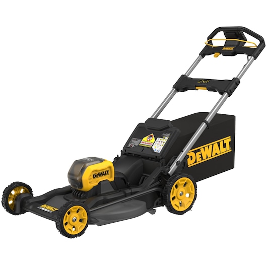 DEWALT 60V MAX* PUSH MOWER FRONT 3/4 ANGLE