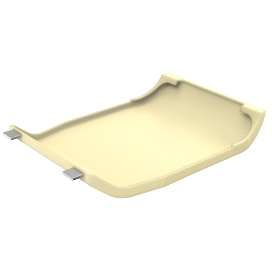 Plate compactor mat on white background