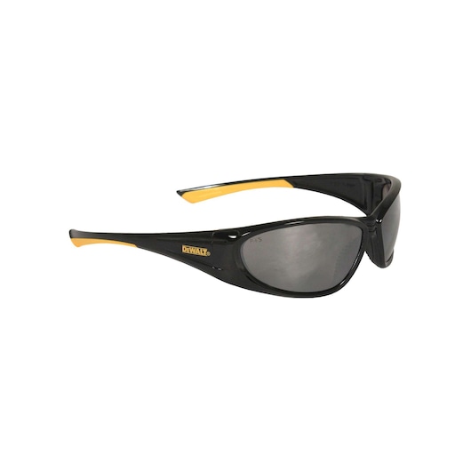DEWALT Gable tinted safety glasses with dual mold rubber tipped temples