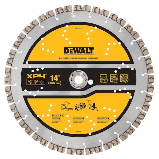 14 inch XP4 all purpose segmented diamond blades.