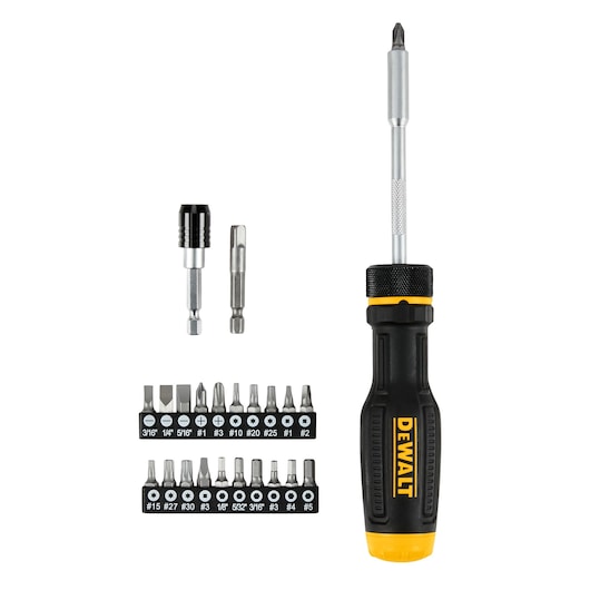 MAX FIT® 23 pc. Ratcheting Multi-Bit Screwdriver