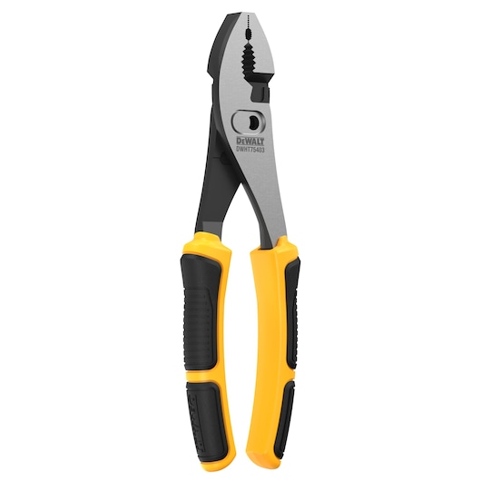 Profile of  8 inch Flush Rivet Slip Joint Pliers.