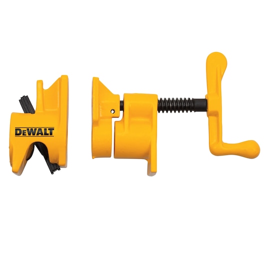 Profile of  three quarter inch Pipe Clamp Fixture.