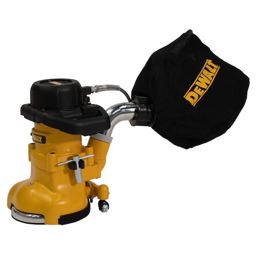 Left facing floor edger used for sanding wood floors along walls and inside closets