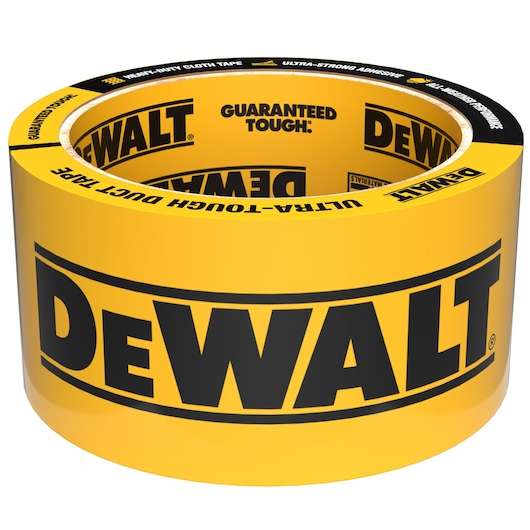 Ultra Tough DEWALT duck Tape in yellow packaging 