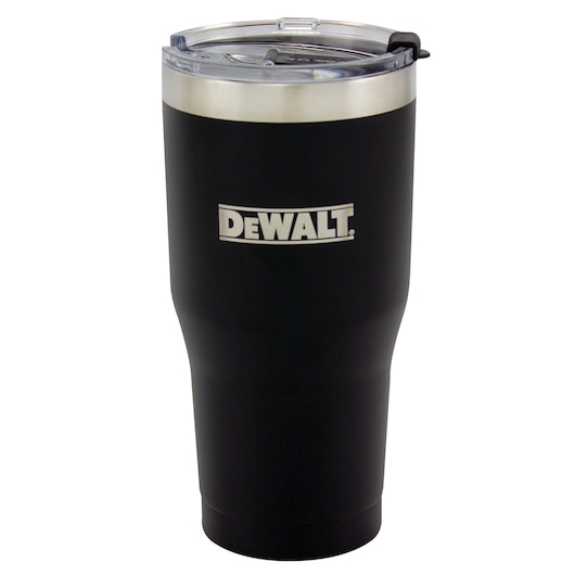 30 Ounce Black powder coated tumbler.
