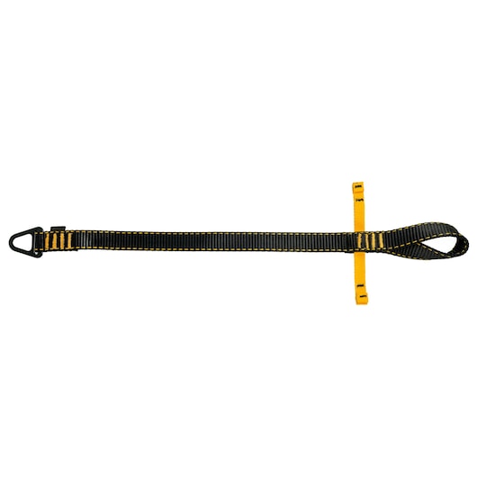 side view of the DEWALT V-Ring Tool Attachment - Double Wing, 80 lb. capacity