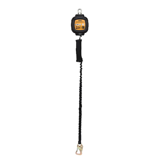 Front view of DEWALT D100P-TB Personal SRL – Tie-Back – Single – Steel Snaphook
