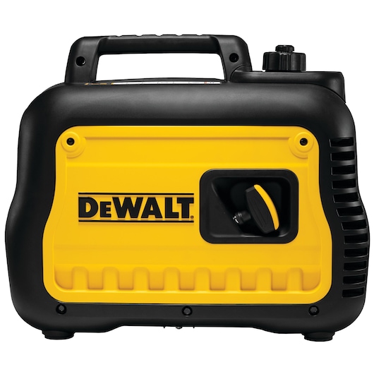 Closeup of 2200 Watt Portable Inverter Generator.