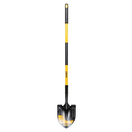 49 inch Fiberglass Handle Digging Shovel on white background