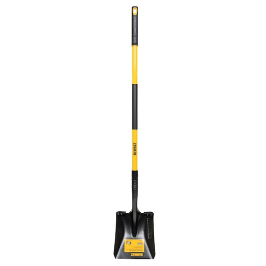49 inch Fiberglass Handle Transfer Shovel on white background