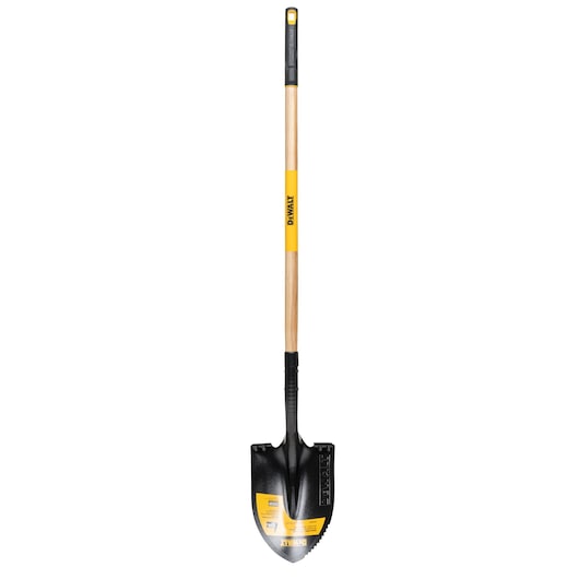 49 inch Wood Handle Digging Shovel on white background