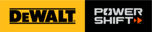 DEWALT® POWERSHIFT™ Horizontal Primary Logo in RGB color